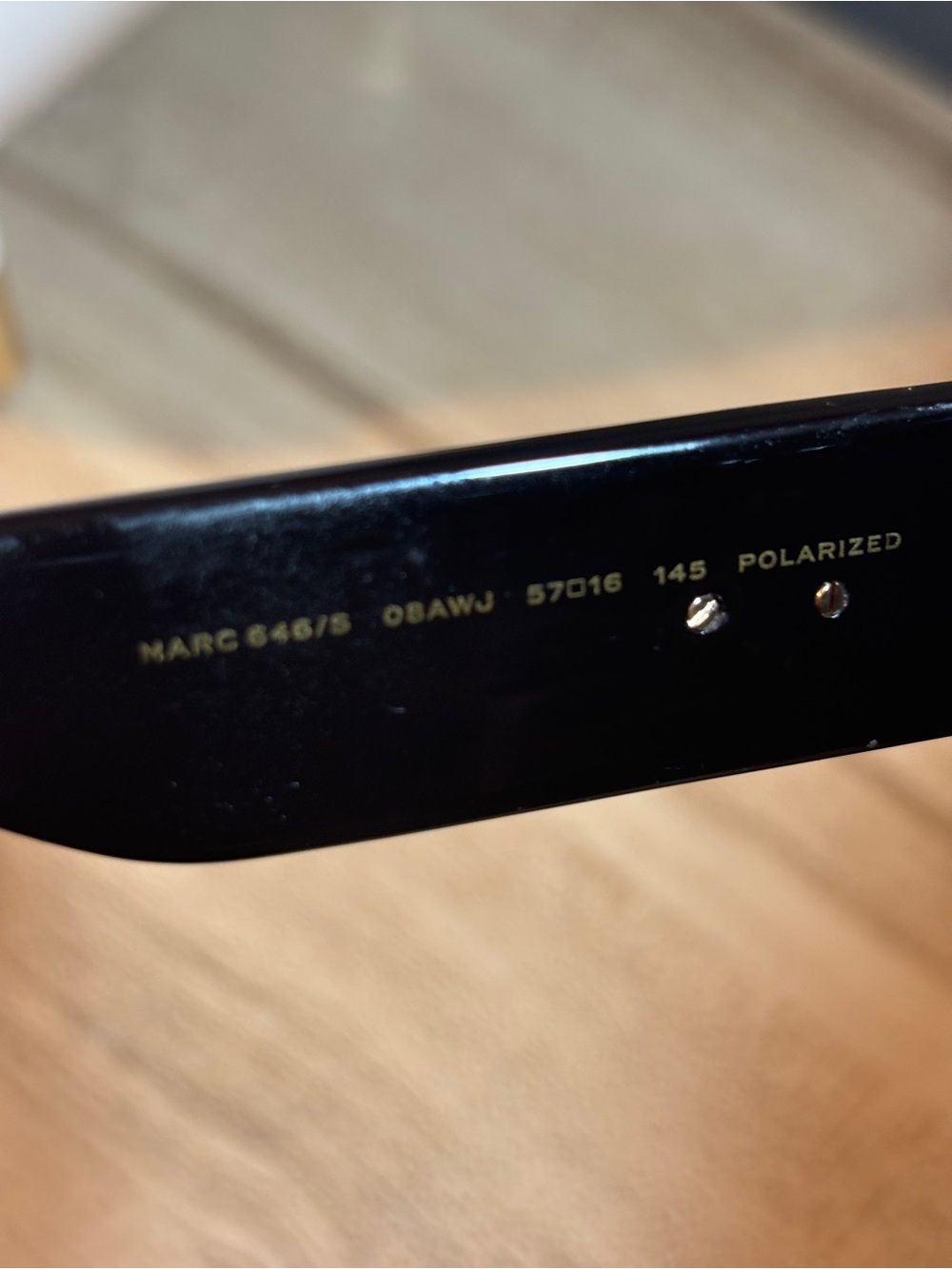 Marc Jacobs Black Oversized Square Sunglasses - Picture 6 of 7
